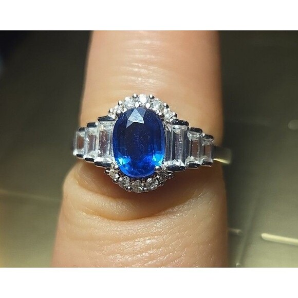 Vintage sterling silver ring sz 8.5 - Picture 4 of 4